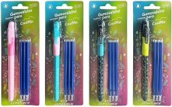 Brisiva olovka Concorde CoolMix, plava 0,7 mm + 3 zamjenske patrone
