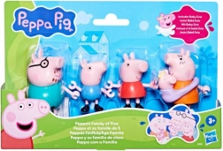 Hasbro Peppa Pig obiteljski set figurica (5 komada)