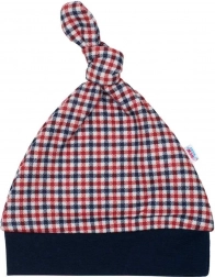Bebina pamučna kapica New Baby Checkered 12–18 mjeseci