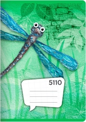 bilježnica A5, 10 listova – kvadratići