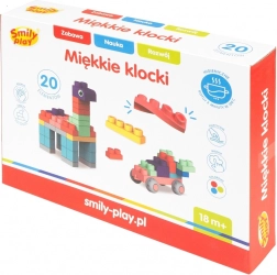 Meke građevne kocke – set od 20 dijelova