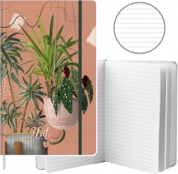 Bilježnica s crtama s motivom listova A5