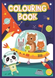 Knjiga za bojanje Svemir A4, 72 stranica