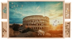 Velika tabla za slaganje puzzli Malatec