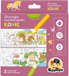 Duge bojanke Konji – kreativni set za djecu CZUCZU