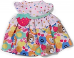 Baby born haljina s voćnim motivom za lutke 43 cm