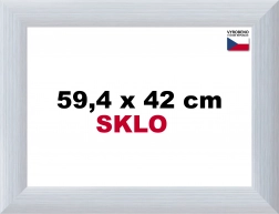 Aluminijski okvir za puzzle 59,4 x 42 cm - srebrni