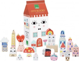 Drvene kocke Gradska kuća