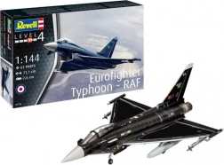 Plastični model zrakoplova Eurofighter Typhoon RAF 1/144