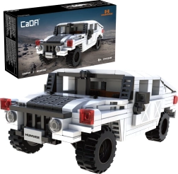 CaDA Humvee bijelo terensko vozilo iz konstrukcijskog seta