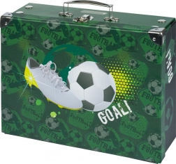 Sklopiva školska torbica s nogometnim motivom BAAGL