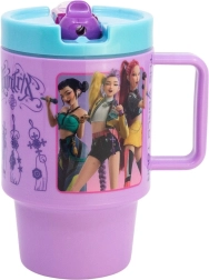 Stor plastična čaša s piskom 530 ml K-pop: lovkyně démonů - 1 komad