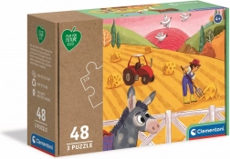 Puzzle CLEMENTONI Play for Future – Životinje na farmi 3×48 dijelova