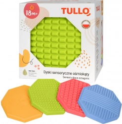 Senzorni osmerokuti raznih tekstura 4 kom