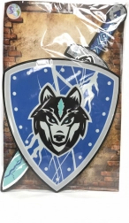 Pjenasti mač i štit lisica za djecu