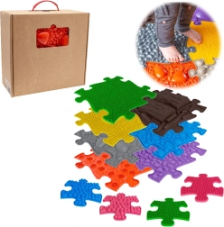 Woopie ortopedska senzorička podloga Puzzle 7 kom. + 4 male