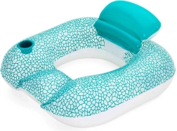 Inflatable water lounge chair blue Bestway 102 × 94 cm