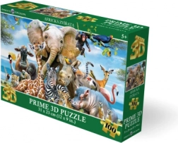 3D puzzle Afrički osmijeh 63 dijelova