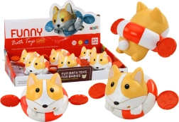 Mehanička igračka za kupanje – navijajuća lisica u kolutu