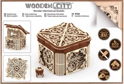 Drvena mehanička slagalica Tajanstvena kutija