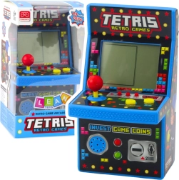 Mini automat za igre Retro Tetris plavi