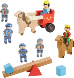 Jeujura drvene figurice Kralj, Kraljica i Vitezovi