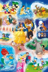 CLEMENTONI Puzzle Disney: Vrijeme je za ples MAXI 24 dijelova