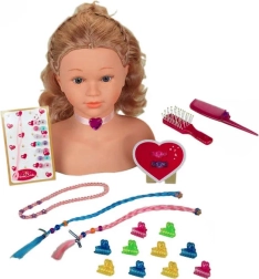 Glava za češljanje s dodacima Princess Coralie