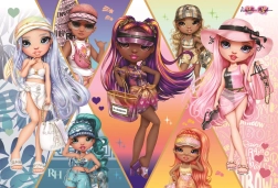 Puzzle 160 dijelova Rainbow High Vesele prijateljice