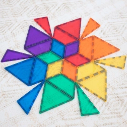CONNETIX Rainbow Shape Expansion Pack – magnetska građevna igra, 36 dijelova
