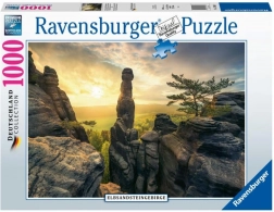 Puzzle Labački pješčenjaci u zoru 1000 dijelova RAVENSBURGER