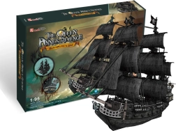 3D puzzle Jedrenjak Queen Anne's Revenge od CubicFun