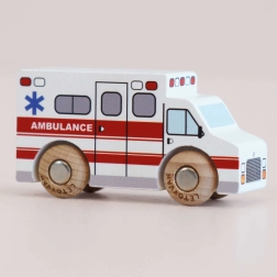 Le Toy Van wooden ambulance Lance