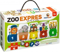 Puzzle ZOO Ekspres - Broji sa Mnom 30 Djelova