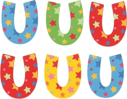 Bigjigs Toys Drveno Zvjezdasto Slovo U