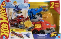 Hot Wheels City mega tegljač s zmajevom arenom