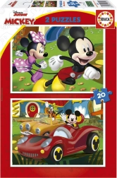 Puzzle MICKEY MOUSE – zabavni park 2×20 dijelova EDUCA