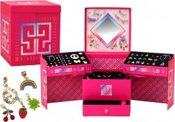 Set za izradu dječjeg nakita s perlicama i privjescima u kutiji za nakit, 1267 dijelova