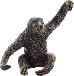 Plastic sloth figurine 8 cm