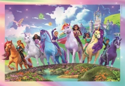 Puzzle Jednorog akademija 104 dijelova CLEMENTONI