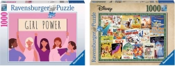 Ravensburger set 2× puzzle od 1000 dijelova – Disney Vintage Movie Posters i Girl Power