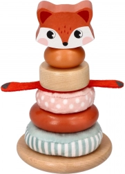 Kula za slaganje s motivom lisice