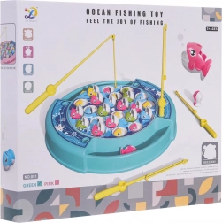 Glazbena magnetska igra pecanja ribica – plava