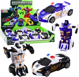 Auto Robot 2u1 Sportski Policijski Auto