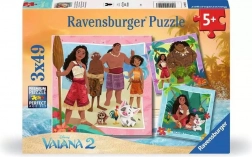 Puzzle Vaiana 2, 3x49 dijelova