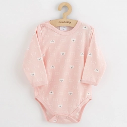 bodi za bebe s potpunim kopčanjem New Baby Classic II medo bijela 56 (0–3 mj)