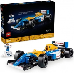 Konstruktorski set LEGO Icons Williams Racing FW14B i Nigel Mansell