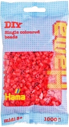 Crvene peglajuće perlice 1000 kom