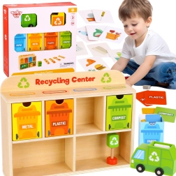 Tooky Toy Drveno Reciklažno Edukativno Središte