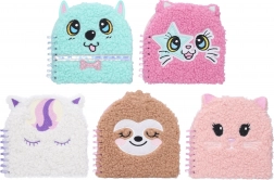 Uvezana bilježnica sa spiralom 17x17 cm, 80 stranica